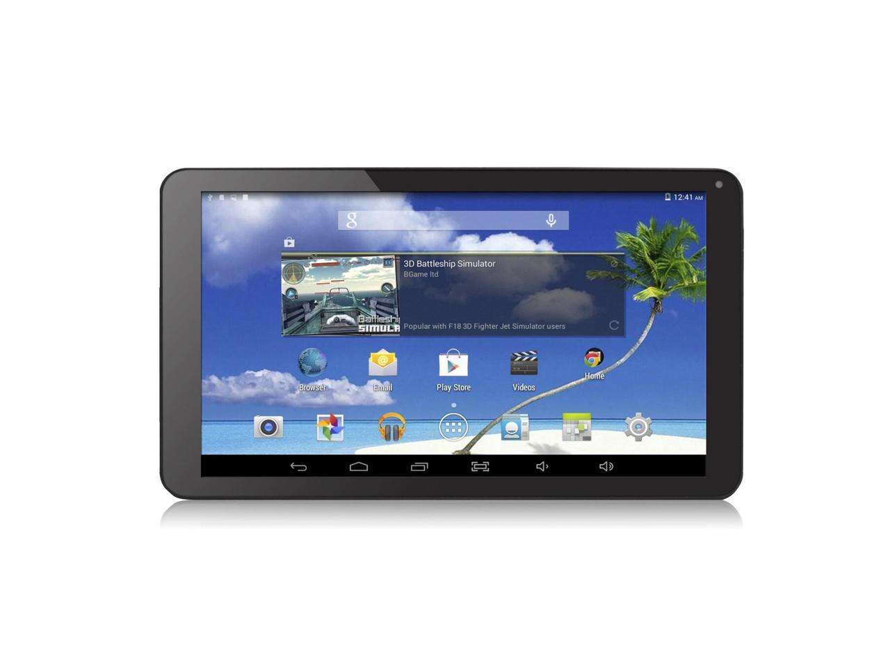 Proscan PLT1074G Android 7.1 10\" WiFi Tablet Quad Core 1.2GHz 1GB 8GB - Black
